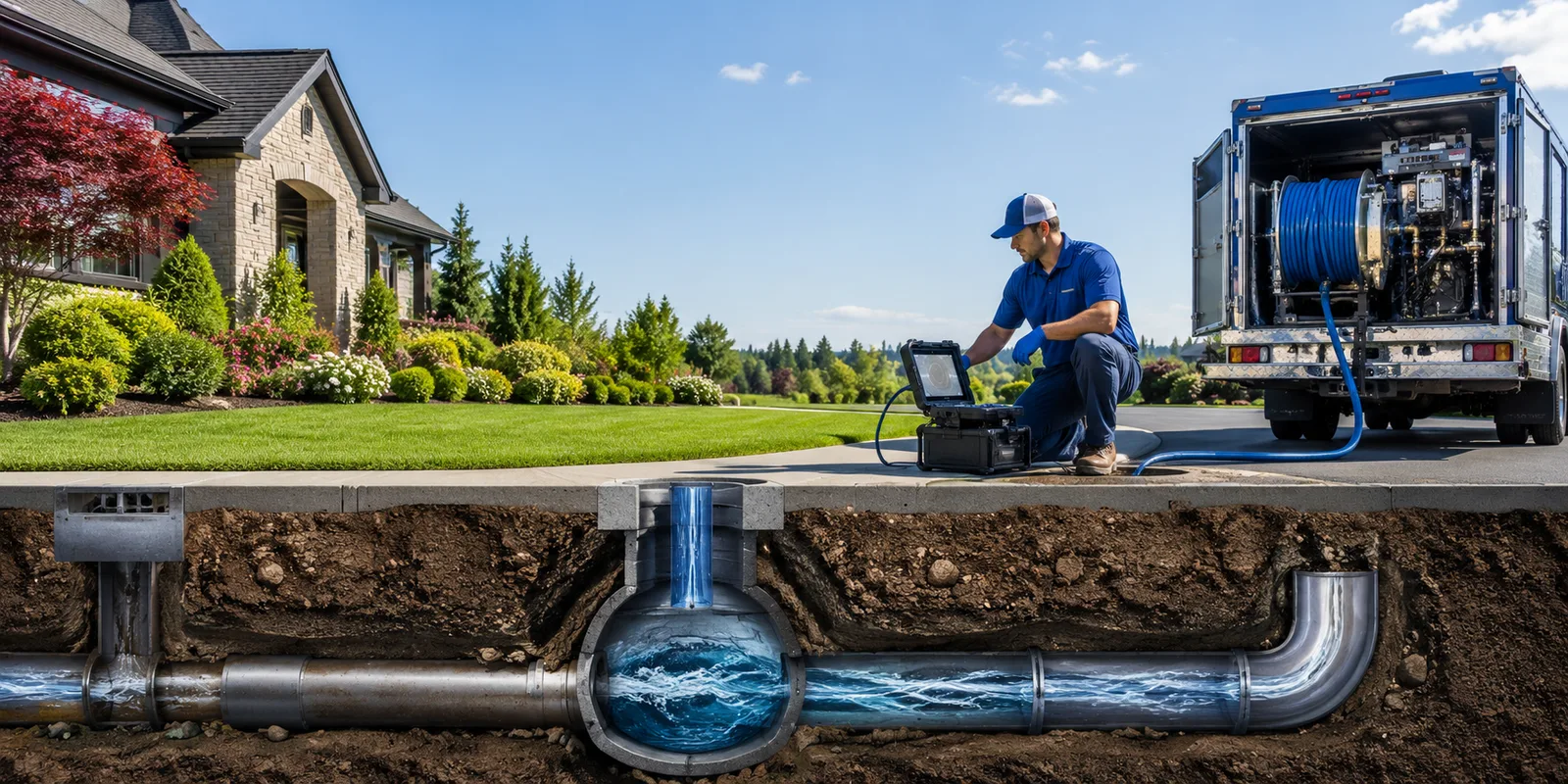 Drainage restoration information for Poy Sippi, WI